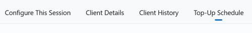 ONE session menu bar